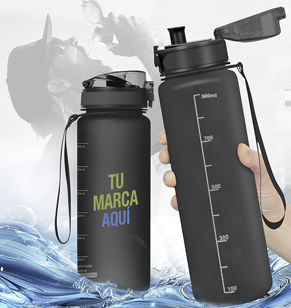Botella deportiva tritan 1000 ml