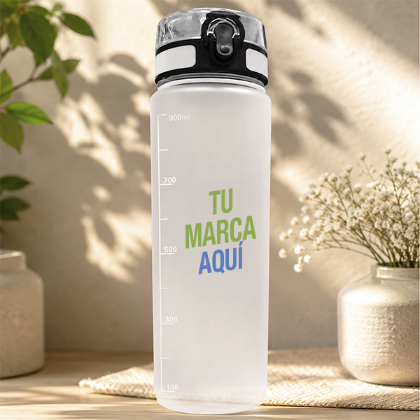 Botella deportiva tritan 1000 ml