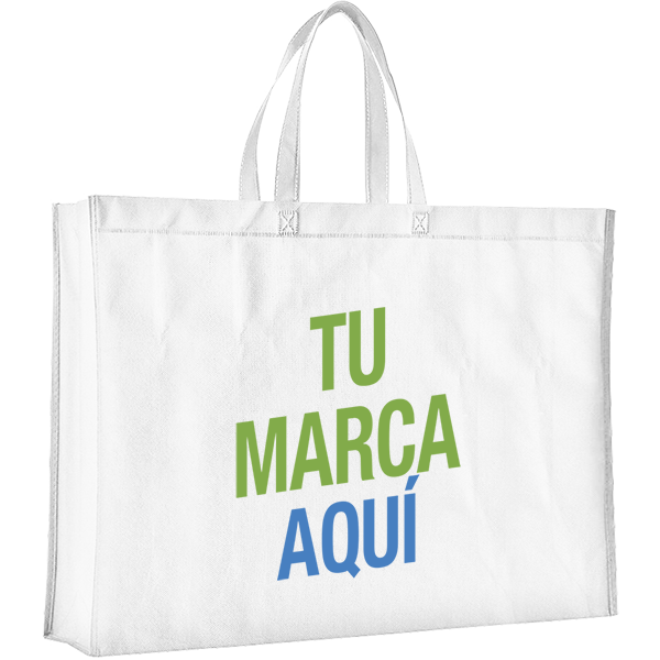 Eco-Bolsa tela no tejida horizontal