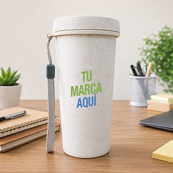Mug de avena - ecológico y reutilizable