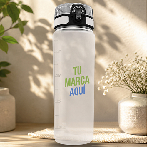 Botella deportiva tritan 750 ml