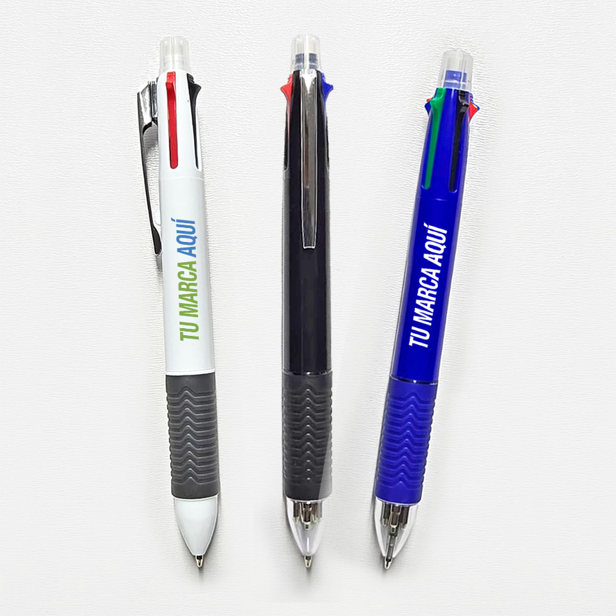Bolígrafo de 4 colores más lápiz